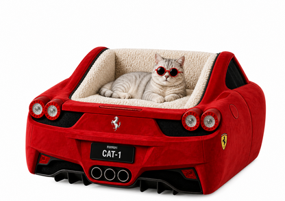 PawGarage™ Luxury Cat Bed