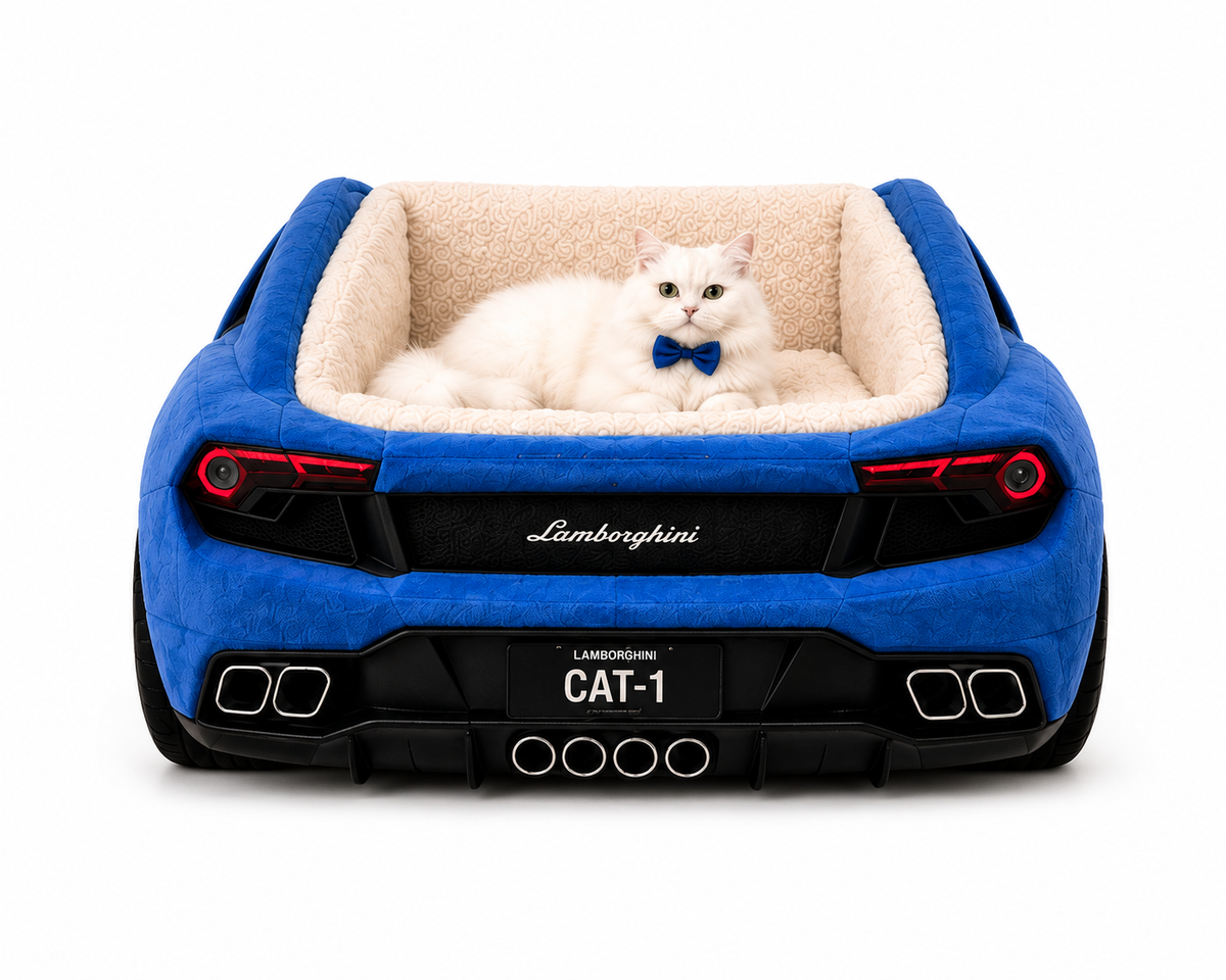 PawGarage™ Luxury Cat Bed